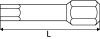 Embouts hexagonaux