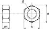 Ecrou hexagonal