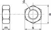 Ecrou hexagonal